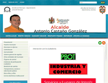 Tablet Screenshot of ciudadbolivar-antioquia.gov.co